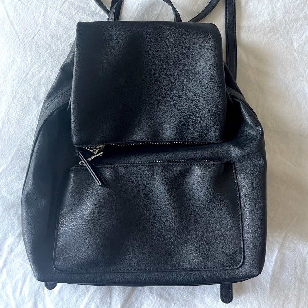 Black Zara Backpack (Non Leather)